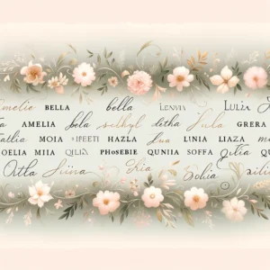 Schöne Namen für Mädchen: Eine Inspirierende Auswahl