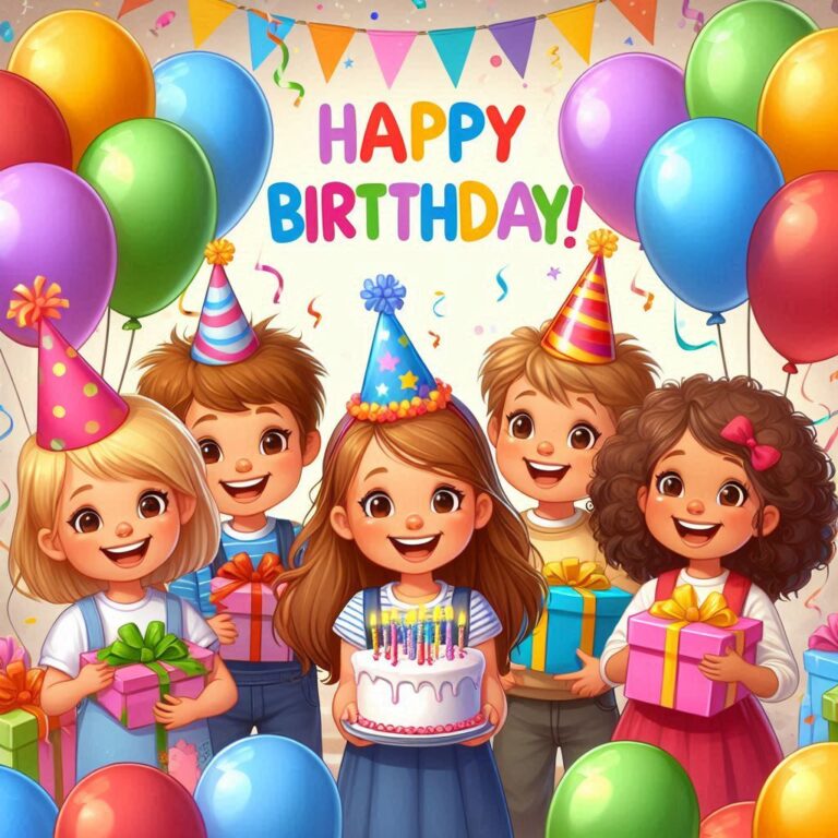 Geburtstagswünsche für Kinder