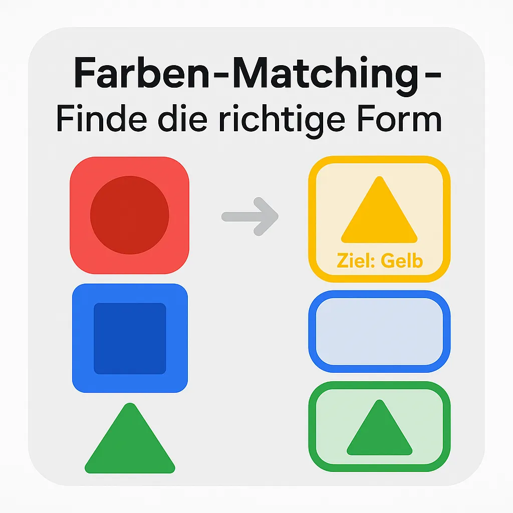 Farben-Matching Spiel Vorschau im Browser spielen