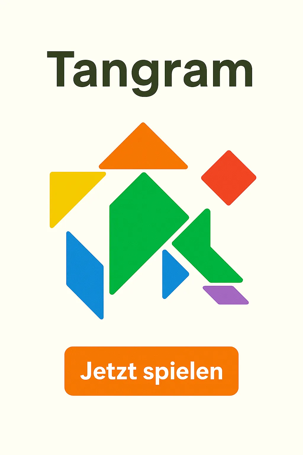 Tangram Spiel Vorschau im Browser spielen